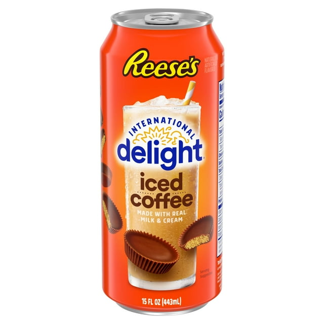 (2 Pack) International Delight Ready To Drink Reese's Iced Coffee, 15 