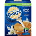 thumbnail image 1 of International Delight Sugar-Free French Vanilla Coffee Creamer Singles, 24 Count, 1 of 9