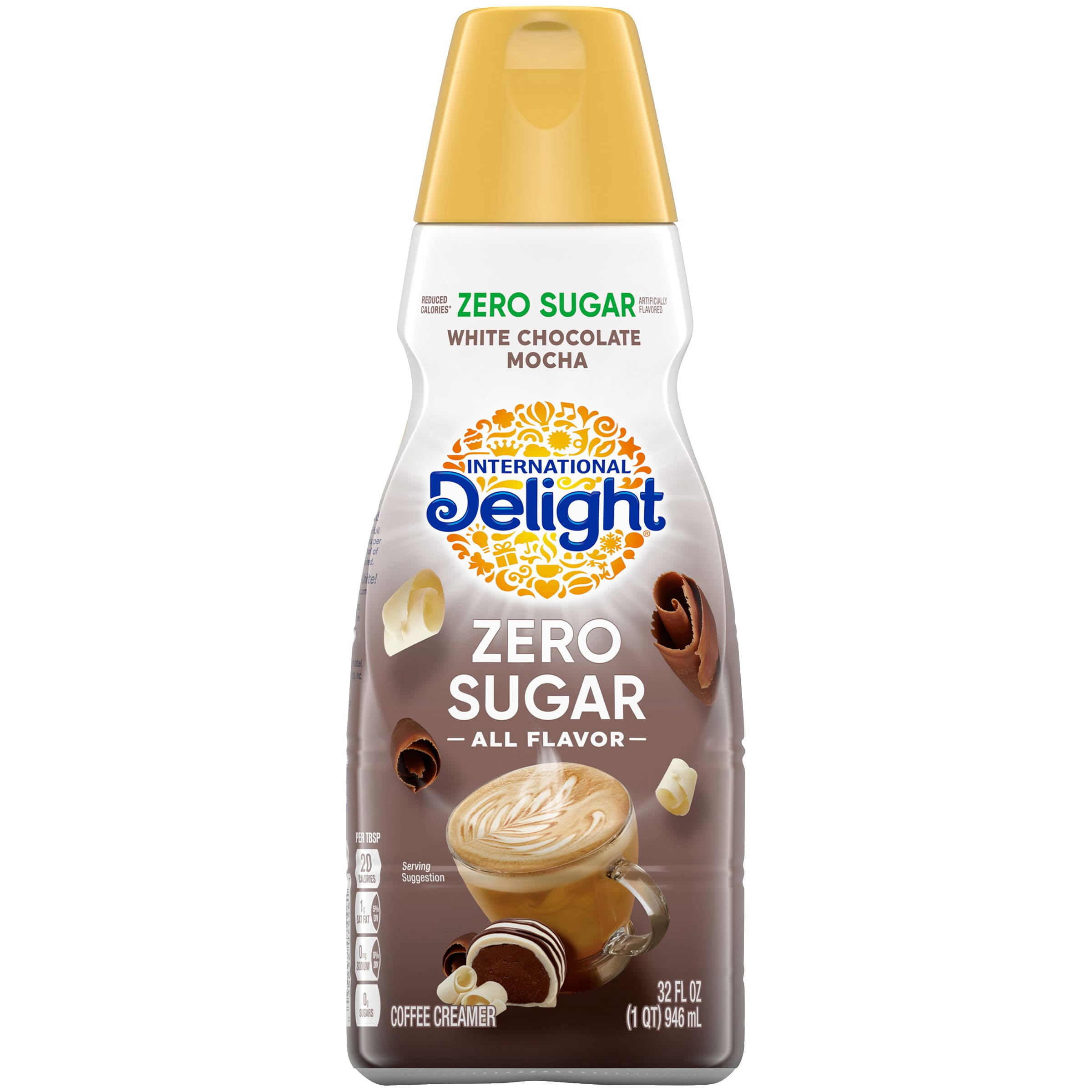 International Delight SugarFree, Zero Sugar White Chocolate Mocha