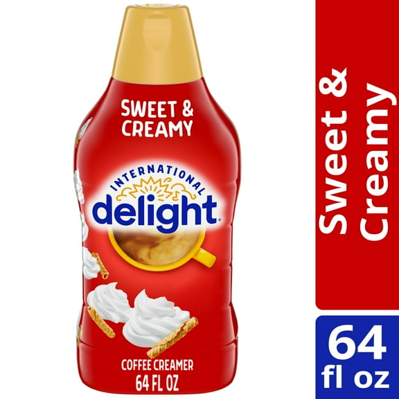 International Delight Sweet & Creamy Coffee Creamer, 64 fl oz Bottle