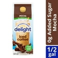 thumbnail image 1 of International Delight Zero Ready to Drink 0g Added Sugar, Mocha Iced Coffee, 64 fl oz Carton, 1 of 16