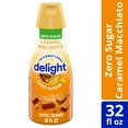 thumbnail image 1 of International Delight Zero Sugar Caramel Macchiato Coffee Creamer, 32 fl oz Bottle, 1 of 15