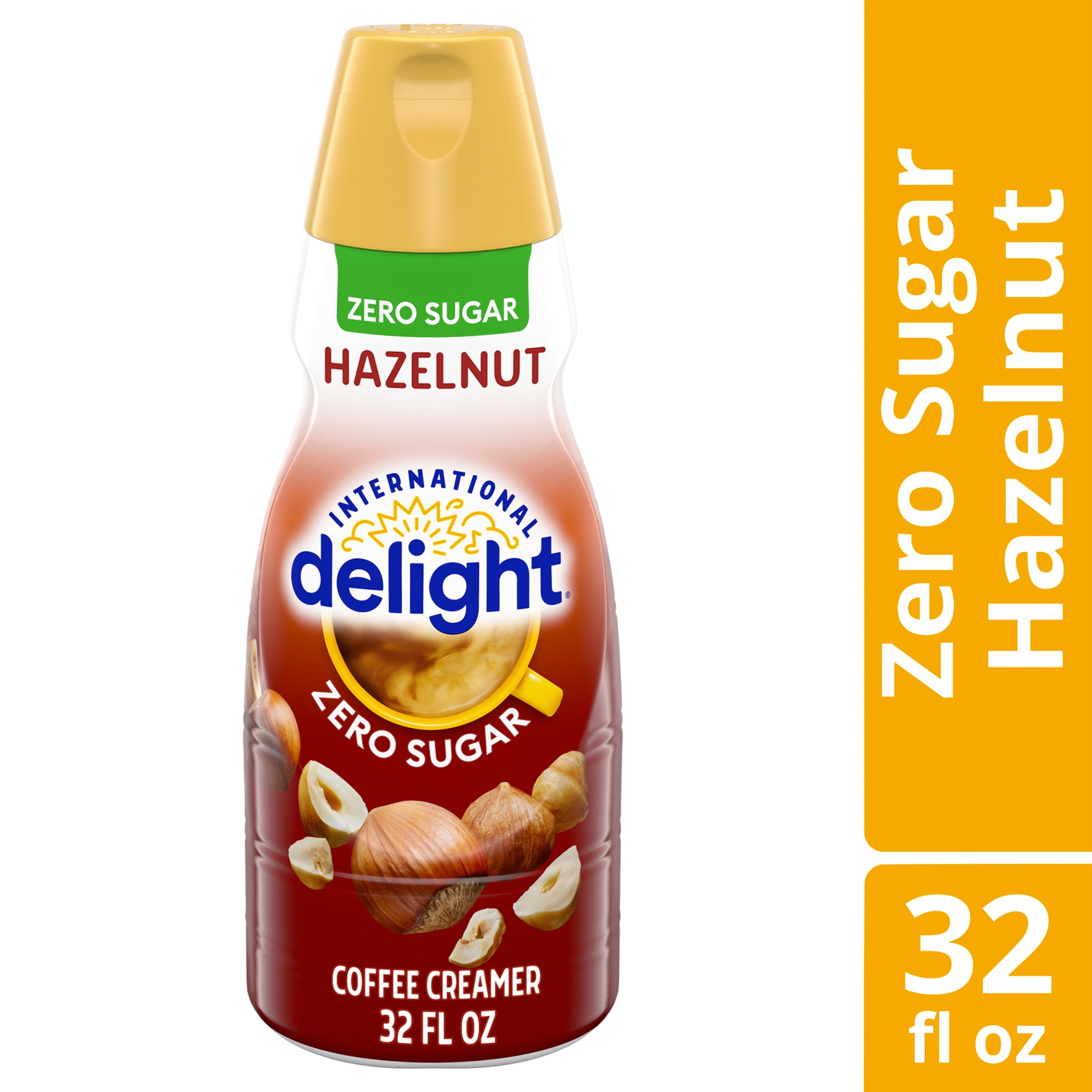 International Delight Zero Sugar Hazelnut Coffee Creamer, 32 fl oz
