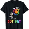 thumbnail image 1 of International Dot Day Kids Colorful Polka Dot Happy Dot Day T-Shirt, 1 of 3