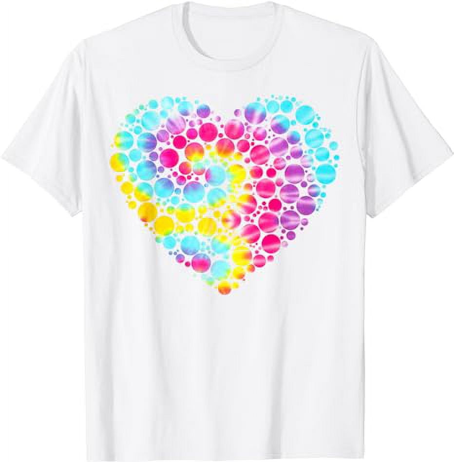 Reverse Polka Dot Heart Tee main image 1