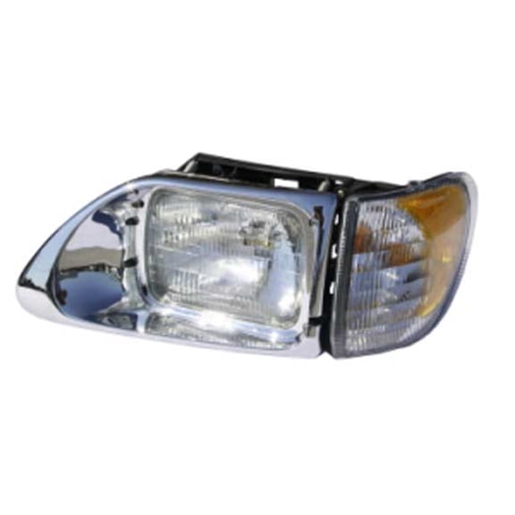 International Driver Side Headlight Assembly W/ Turn Signal & Bezel 3502928C94 By BESTfit