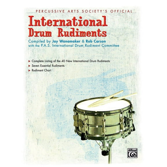 International Drum Rudiments, (Paperback)