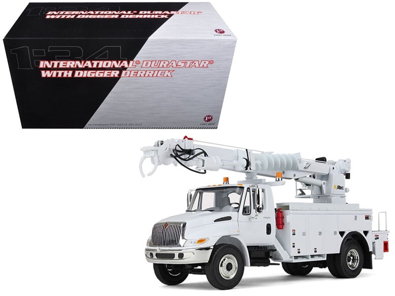 First Gear International DuraStar Toy Truck with Digger Derrick