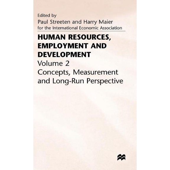 International Economic Association Human Resources, Employment and Development, (Hardcover)
