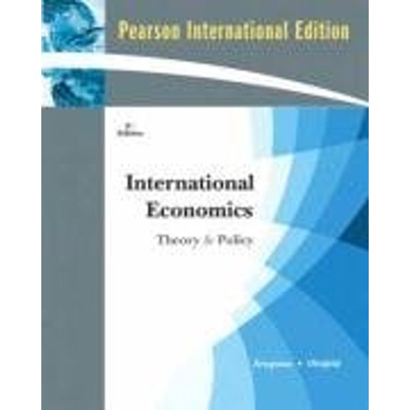 Pre-Owned International Economics (Paperback) 0321553985 9780321553980