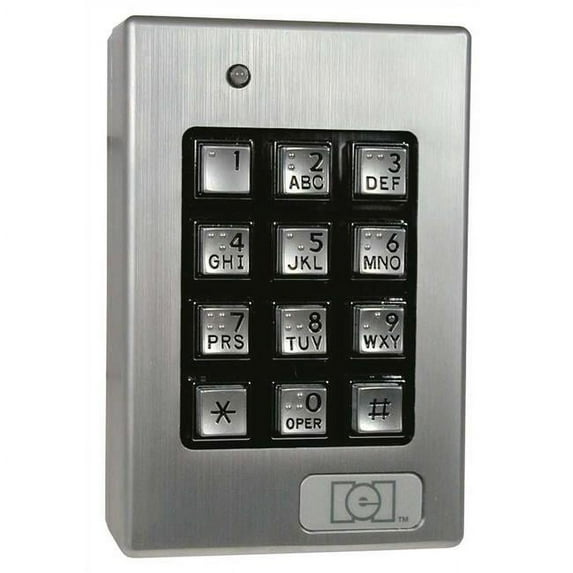 International Electronics 0-212140 Iei Door-Gard Sealed Env. Outdoor Keypad System for 120 User