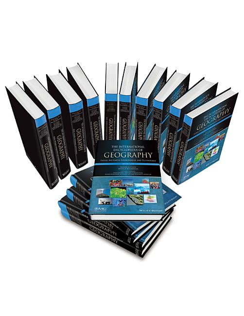 International Encyclopedia of Geography, 15 Volume Set: People, the Earth, Environment and Technology (Hardcover)
