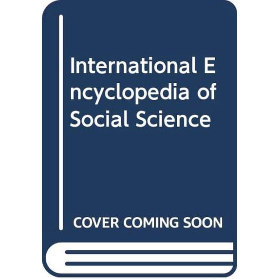Pre-Owned International Encyclopedia of Social Science Paperback