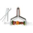 International Endurance (KBOB6) BBQ kabob w/ 6 Stainless Steel Skewers
