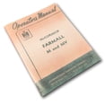 thumbnail image 1 of International Farmall M Mv Tractor Owners Operators Manual Ihc Printed Ih Carb, 1 of 7
