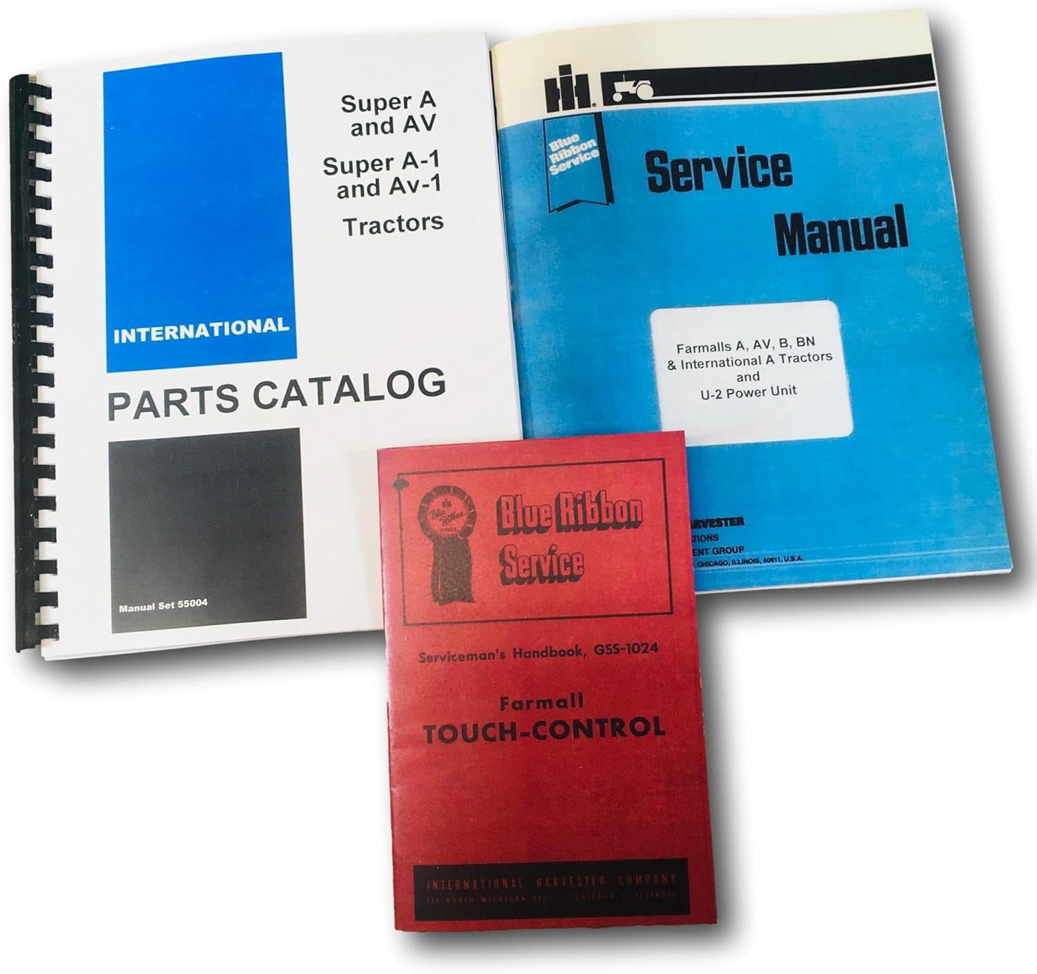 International Farmall Super A Av Tractor Service Manual Parts Catalog