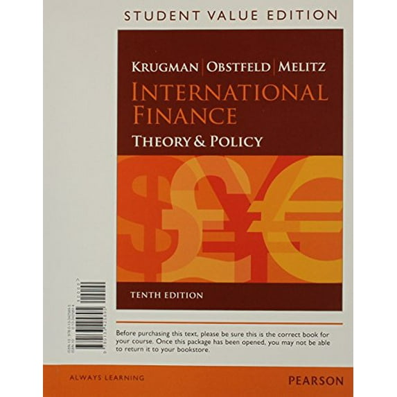 Pre-Owned International Finance: Theory and Policy, Student Value Edition Paperback