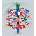 thumbnail image 1 of International Flag Cascade Centerpiece - Pack of 6, 1 of 1