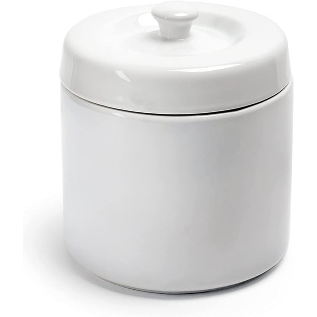 International Grease Keeper with Lid & Stainless Steel Mesh Strainer, 6