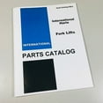 thumbnail image 1 of International Harlo F-3410 R-3410 R-3414 R-3421 Forklift Parts Manual Catalog, 1 of 5