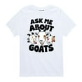 thumbnail image 1 of International Harvester - Ask Me About Goats - Toddler Short Sleeve Graphic T-Shirt, 1 of 6