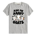 thumbnail image 1 of International Harvester - Ask Me About Goats - Toddler Short Sleeve Graphic T-Shirt, 1 of 6