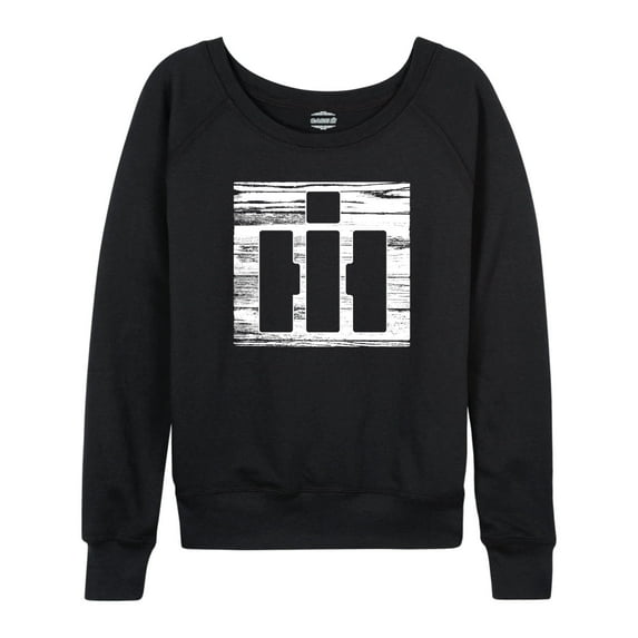 International Harvester Barnwood - Women's Lightweight French Terry Long Sleeve Shirt