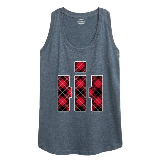 International Harvester Buffalo Plaid - Women's Racerback Tank Top