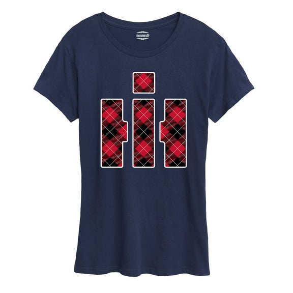 International Harvester Buffalo Plaid - Women's Short Sleeve Graphic T-Shirt