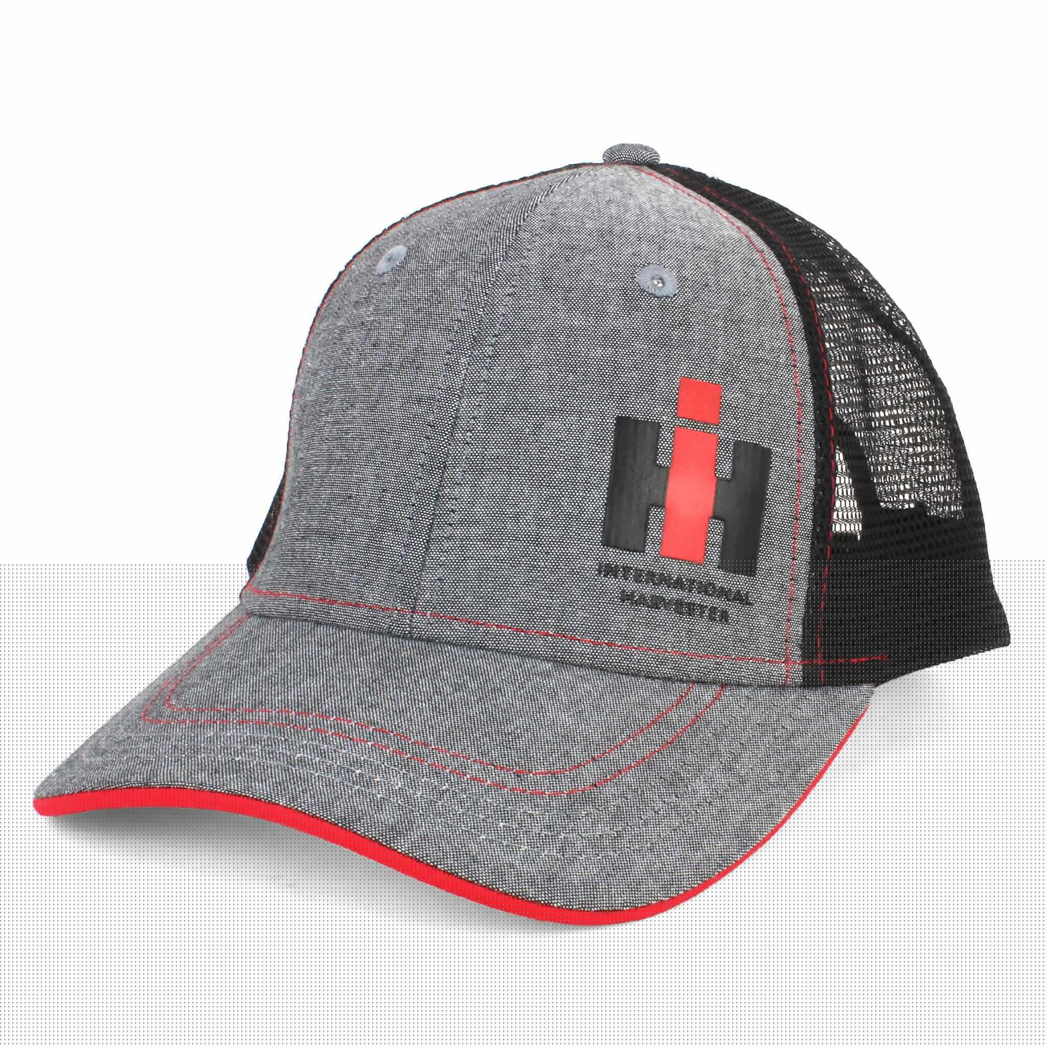 Chambray Mesh Back Cap, 220040