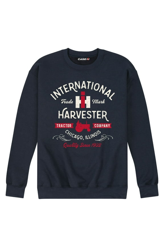International Harvester Chicago, IL - Men's Crew Neck Fleece Pullover
