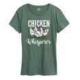 thumbnail image 1 of International Harvester Chicken Whisperer - Women's Short Sleeve Graphic T-Shirt, 1 of 6