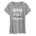 thumbnail image 1 of International Harvester Chicken Whisperer - Women's Short Sleeve Graphic T-Shirt, 1 of 6