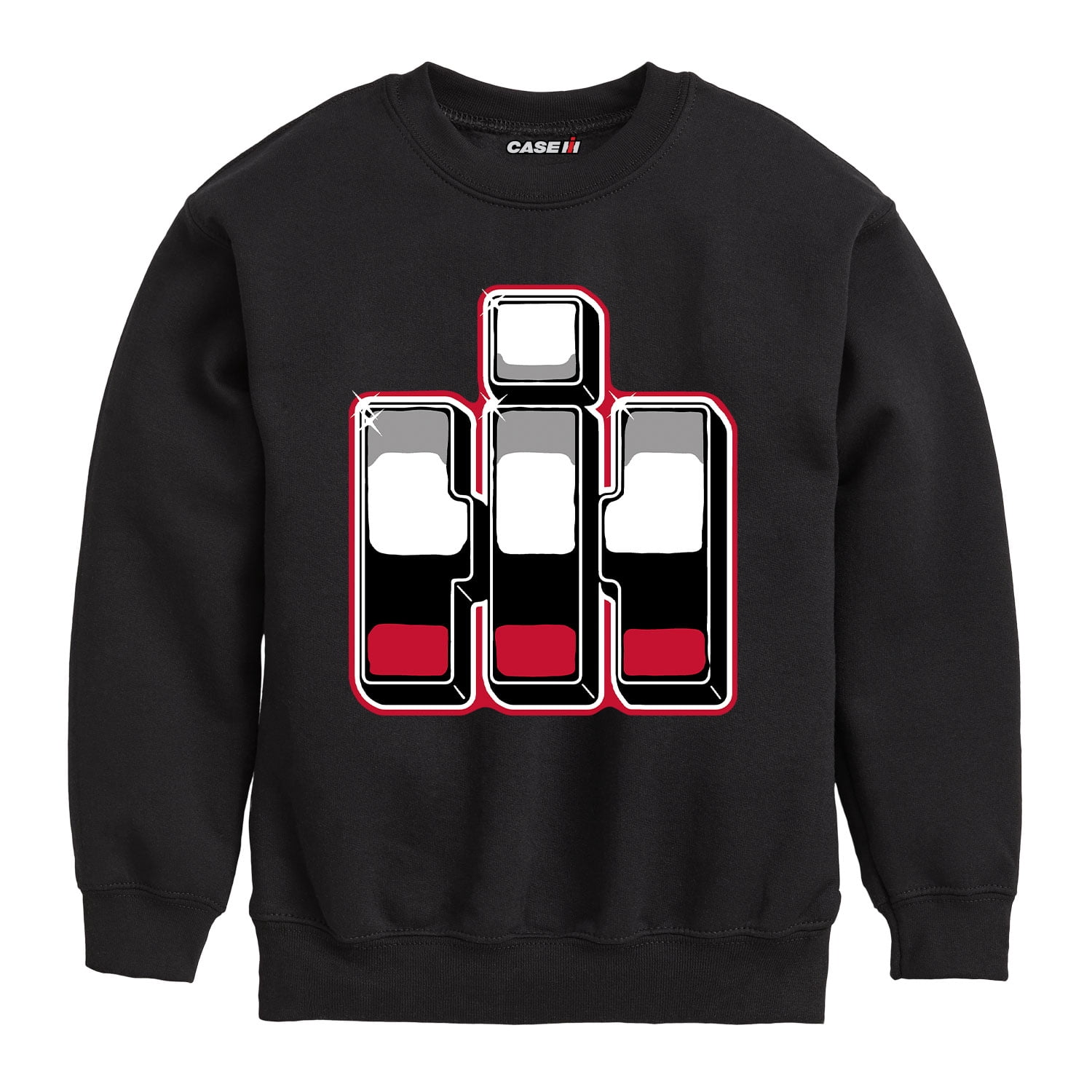 International Harvester Tractor Embroidered Crew Neck Sweatshirt – Available In 8 Colors (Russell)