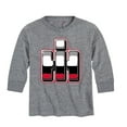 thumbnail image 1 of International Harvester - Chrome Logo - Youth Long Sleeve Graphic T-Shirt, 1 of 6