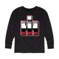 thumbnail image 1 of International Harvester - Chrome Logo - Youth Long Sleeve Graphic T-Shirt, 1 of 6