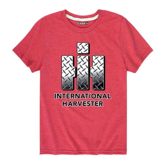International Harvester - Diamond Plate - Youth Short Sleeve Graphic T-Shirt
