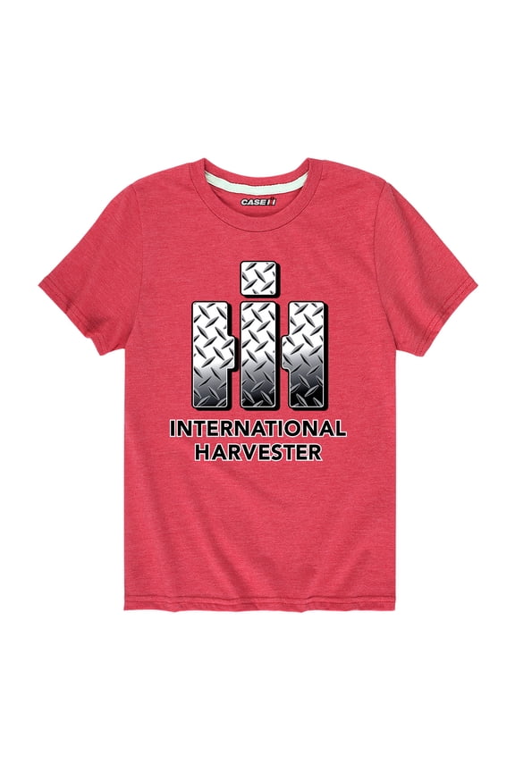 International Harvester - Diamond Plate - Youth Short Sleeve Graphic T-Shirt
