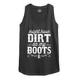 thumbnail image 1 of International Harvester Dirt On My Boots - Women's Racerback Tank Top, 1 of 6