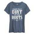 thumbnail image 1 of International Harvester Dirt On My Boots - Women's Short Sleeve Graphic T-Shirt, 1 of 6