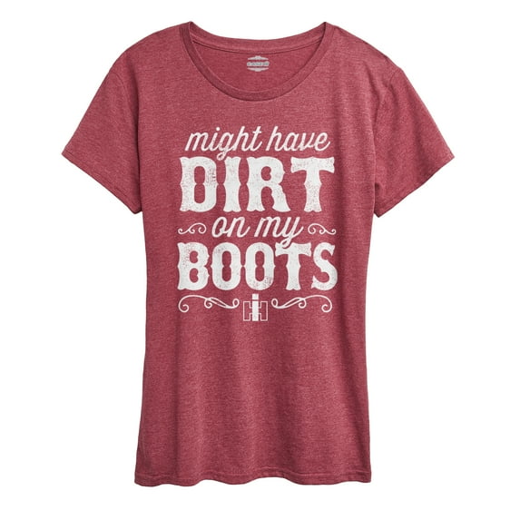 International Harvester Dirt On My Boots - Women's Short Sleeve Graphic T-Shirt