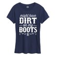 thumbnail image 1 of International Harvester Dirt On My Boots - Women's Short Sleeve Graphic T-Shirt, 1 of 6