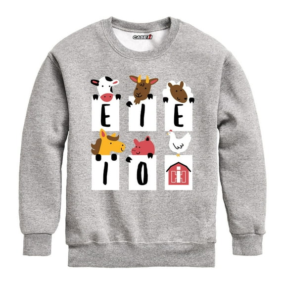 International Harvester - E-I-E-I-O Barnyard Animals - Toddler Crewneck Fleece Sweatshirt