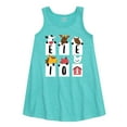 thumbnail image 1 of International Harvester - E-I-E-I-O Barnyard Animals - Toddler Girls A-line Dress, 1 of 5