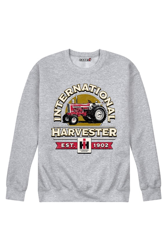 International Harvester Est. 1902 - Men's Crew Neck Fleece Pullover