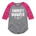 thumbnail image 1 of International Harvester - Farmers Daughter - Youth Girls Raglan Graphic T-Shirt, 1 of 6