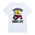 thumbnail image 1 of International Harvester - Farming Is The Good Life - Toddler Short Sleeve Graphic T-Shirt, 1 of 6