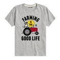 thumbnail image 1 of International Harvester - Farming Is The Good Life - Toddler Short Sleeve Graphic T-Shirt, 1 of 6