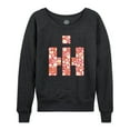 thumbnail image 1 of International Harvester Floral Fill Logo - Women's Lightweight French Terry Long Sleeve Shirt, 1 of 6