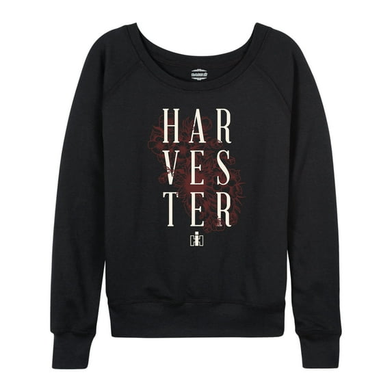 International Harvester Floral - Women's Lightweight French Terry Long Sleeve Shirt